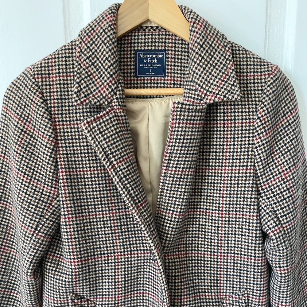 Abercrombie Wool Blend Dad Coat